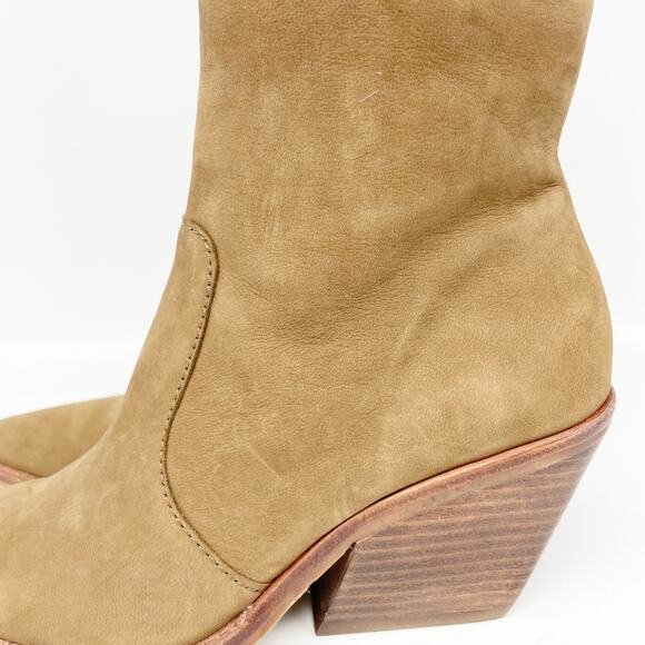Dolce Vita Women's Volli Pointed-Toe Western Booties Tan Size 6 - Picture 13 of 15